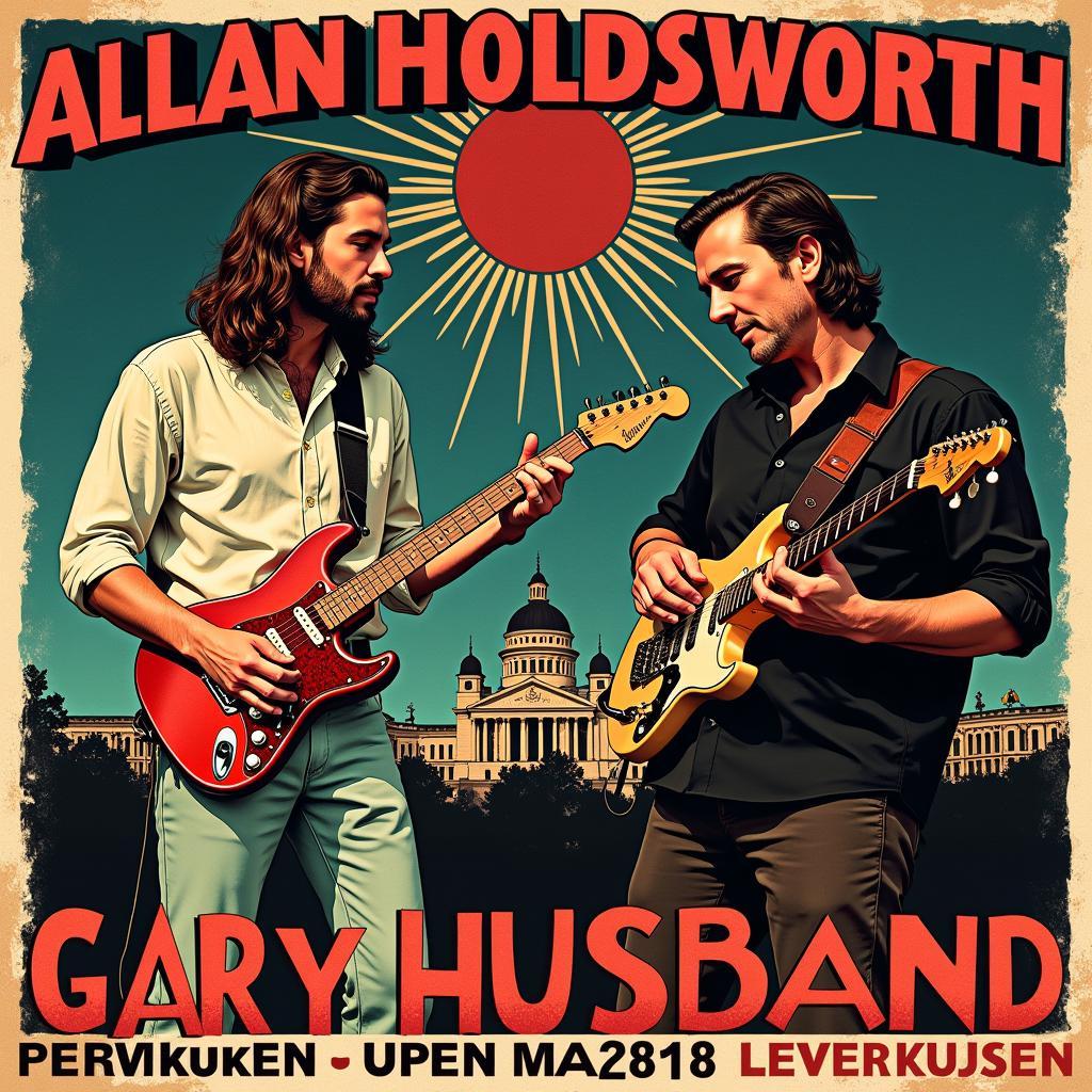 Konzert von Allan Holdsworth und Gary Husband