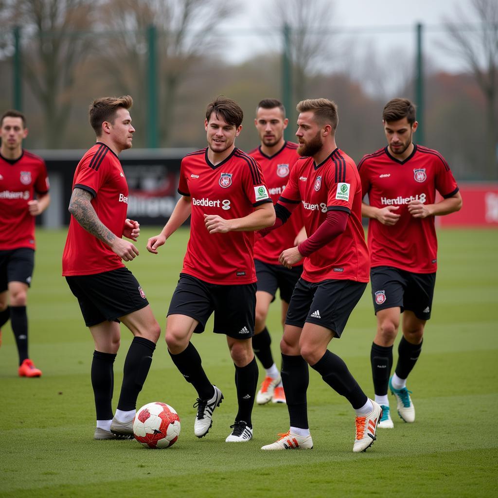 Alte Herren Bayer Leverkusen im Spiel