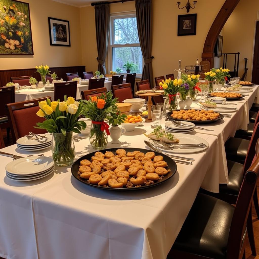 Catering-Buffet in der Alten Mühle Leverkusen Bürrig