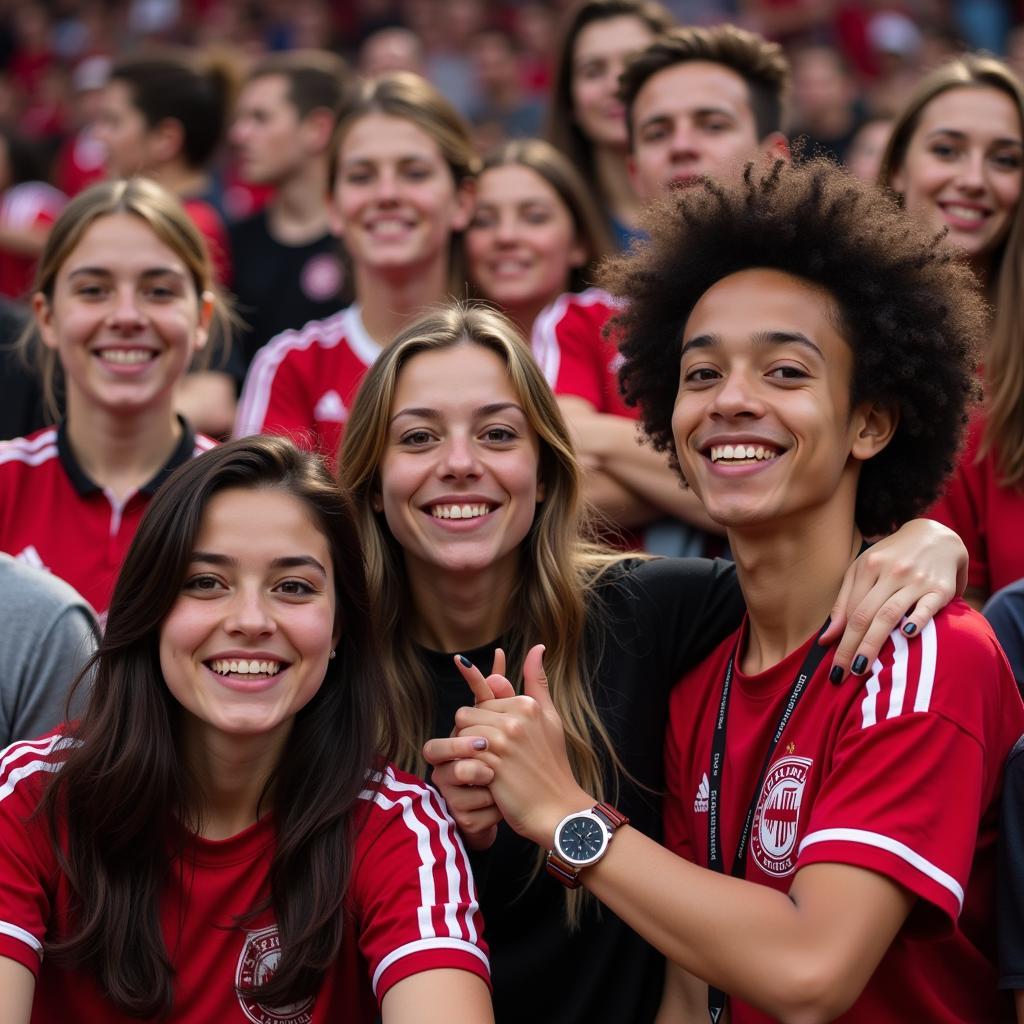 Altersstruktur der Fans von Bayer 04 Leverkusen