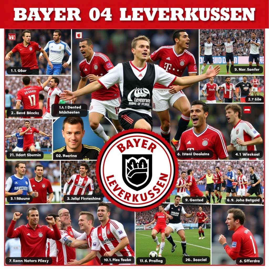 Historische Bilder vom Bayer 04 Leverkusen