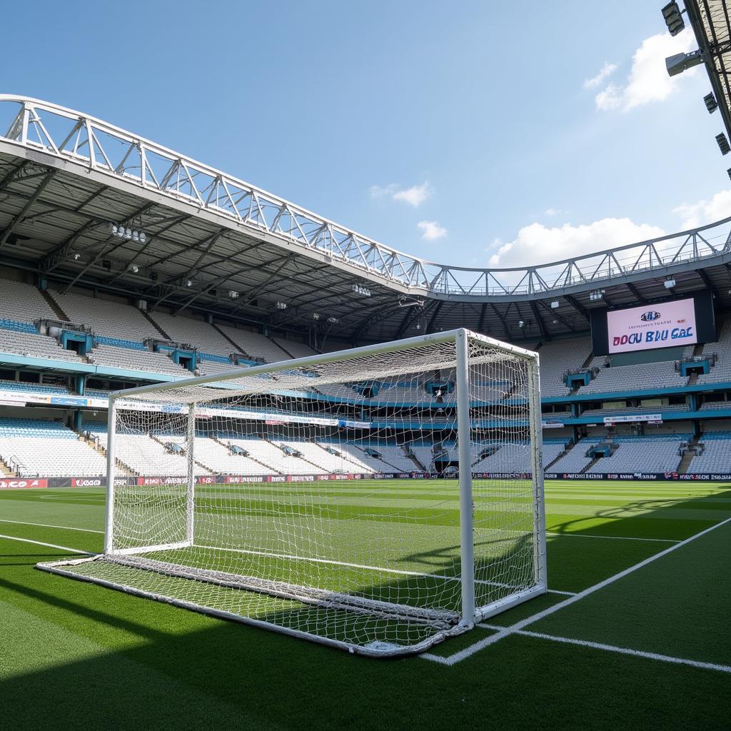 Hochwertige Aluminiumtore in der BayArena Leverkusen