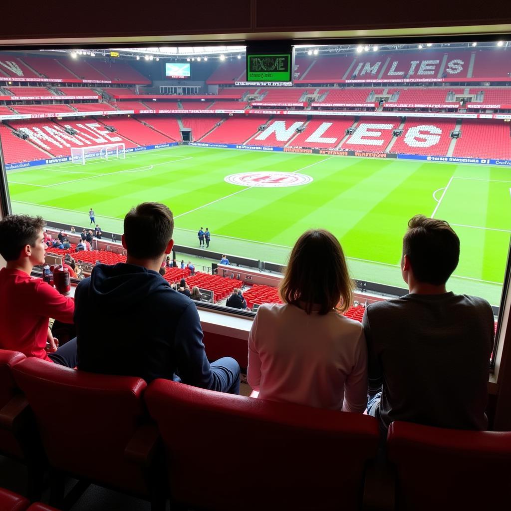 Anchengen mieten in der BayArena Leverkusen für ein unvergessliches Fußballerlebnis.