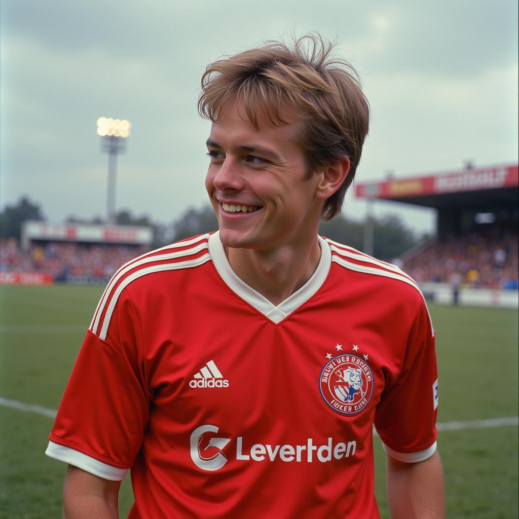 Die frühen Jahre von Andreas Born bei Bayer 04 Leverkusen.