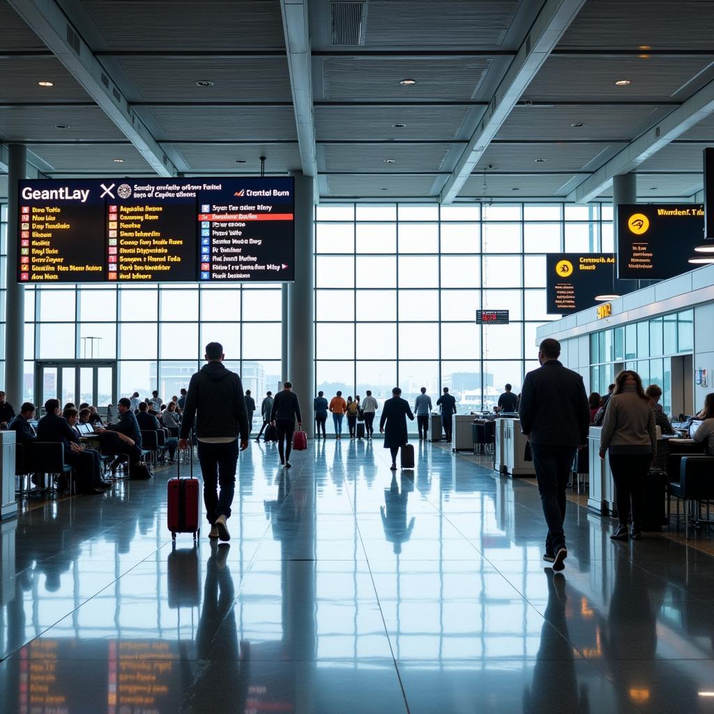 Ankunft am Köln Bonn Airport