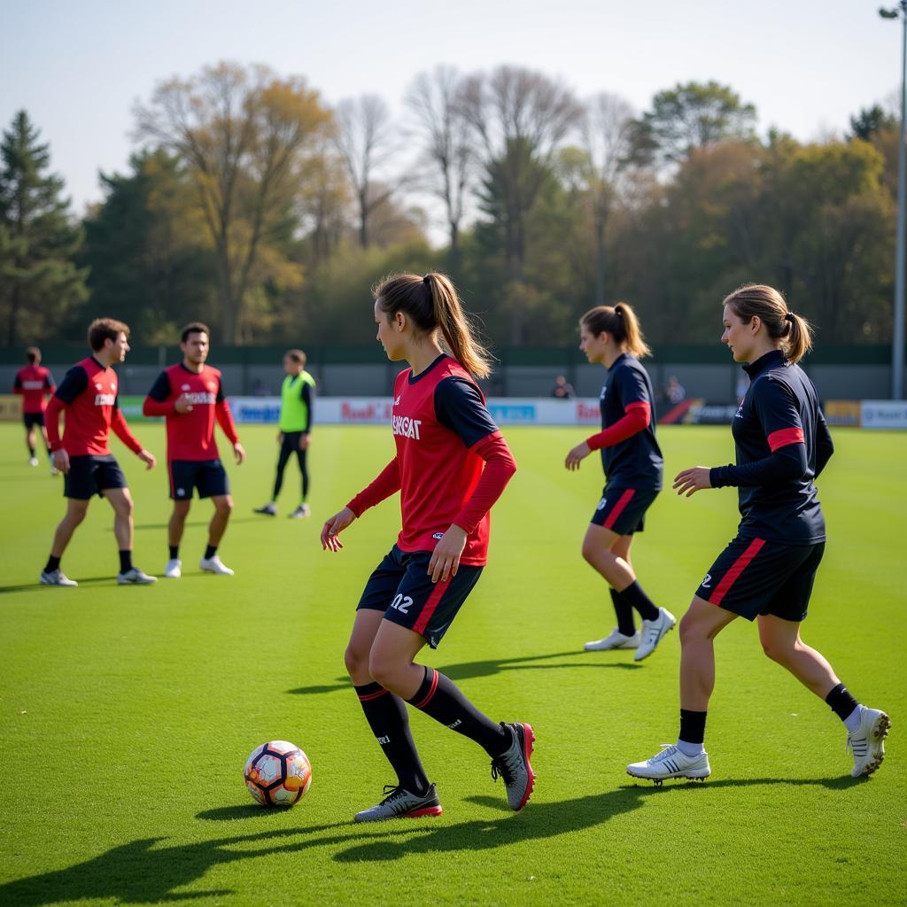 Trainingseinheit von Antigona KKS Leverkusen Rheindorf