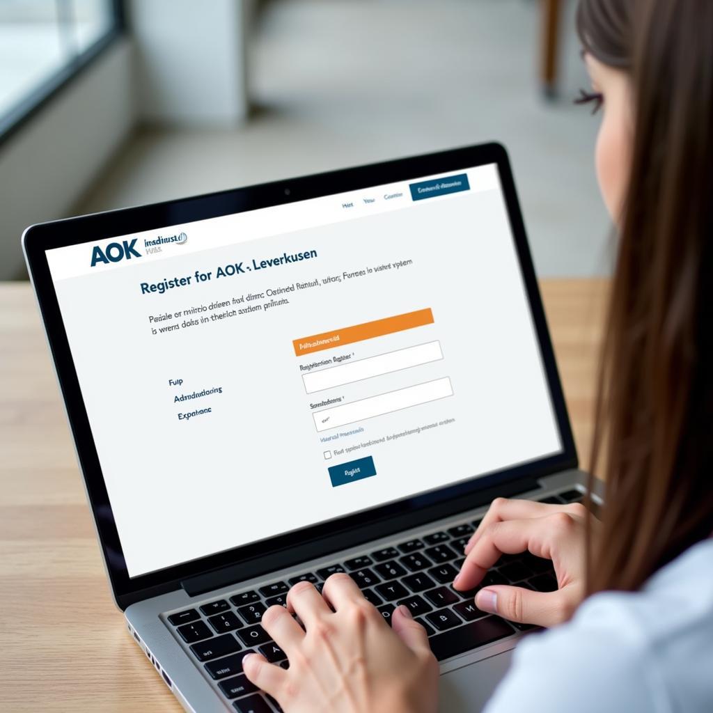 Online Anmeldung für das AOK Leverkusen Lastschriftverfahren