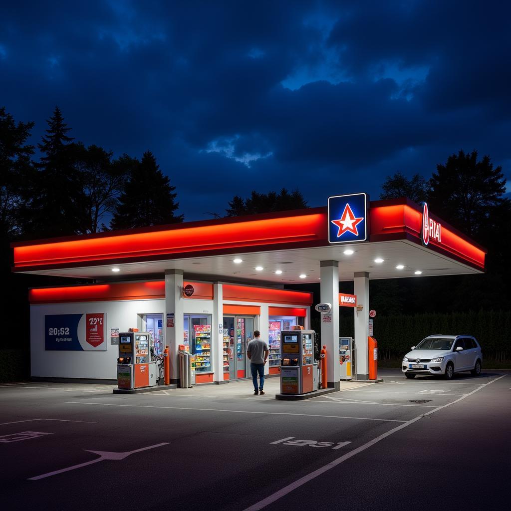 Aral Tankstelle in Leverkusen bietet 24/7 Service