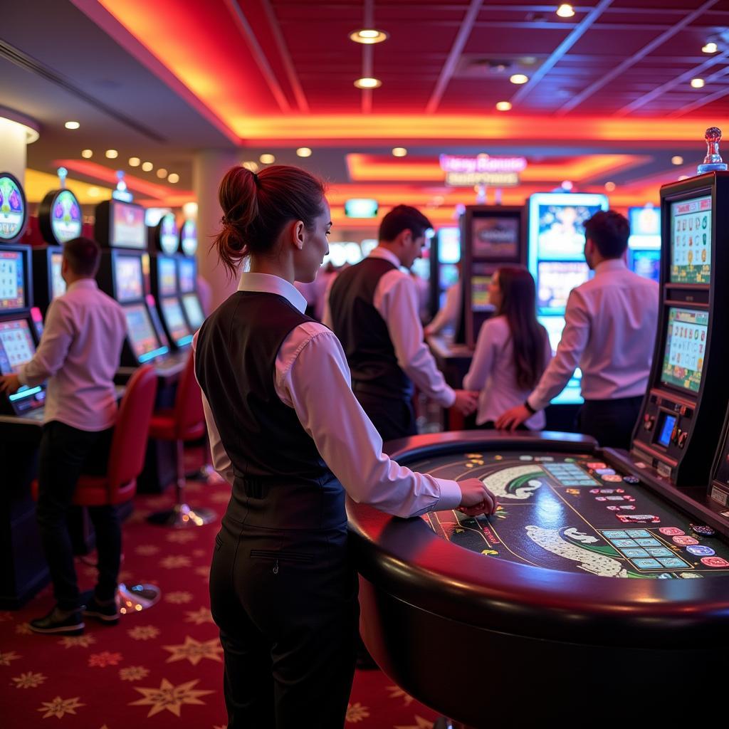 Arbeit im Casino Leverkusen: Ein Blick hinter die Kulissen