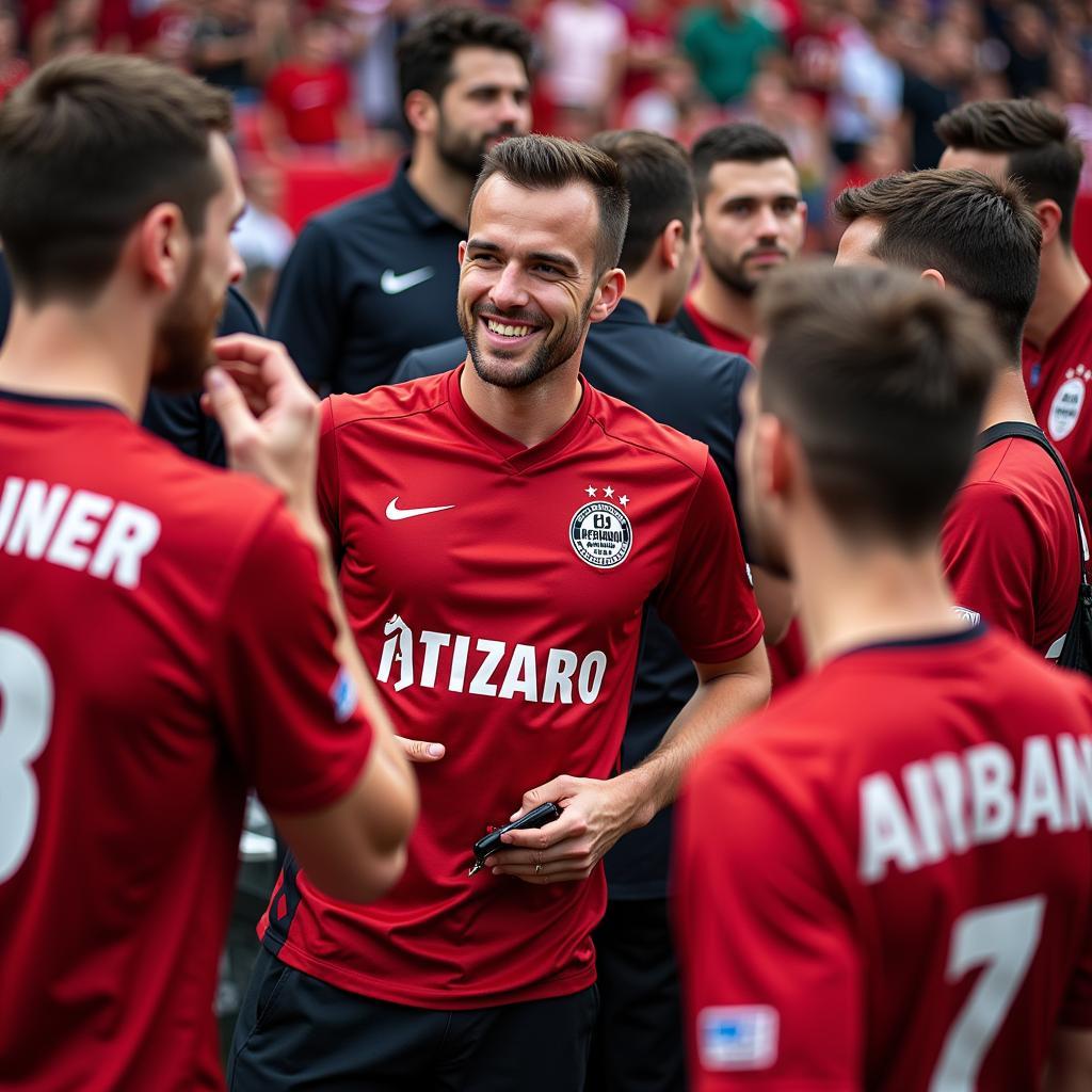 Arcoro Leverkusen und die Fans der Werkself