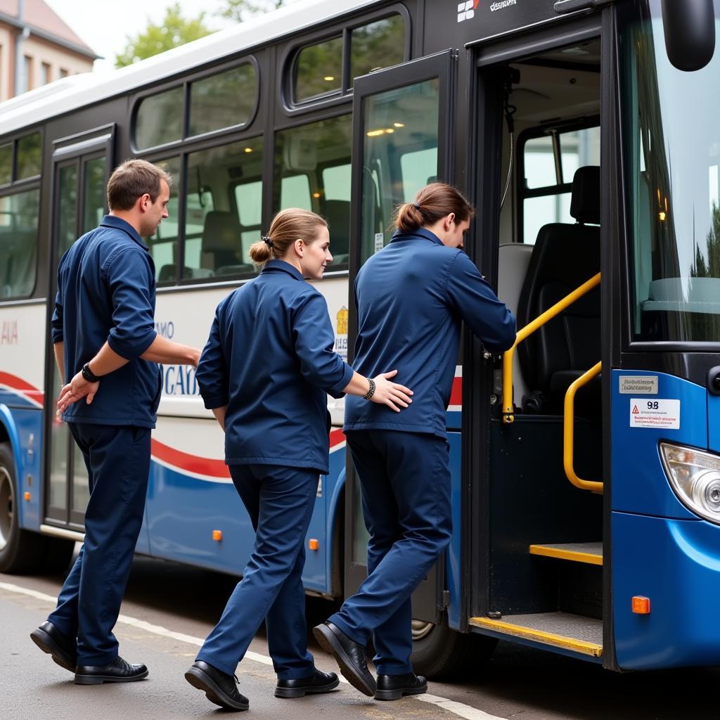 Sicherer Transport mit geschultem Personal in Leverkusen