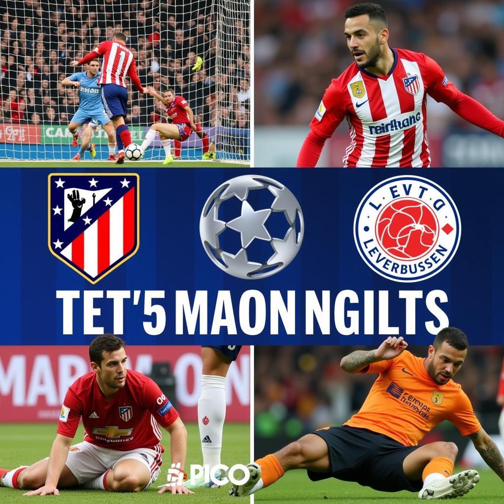 Atletico Madrid Leverkusen Highlights Champions League