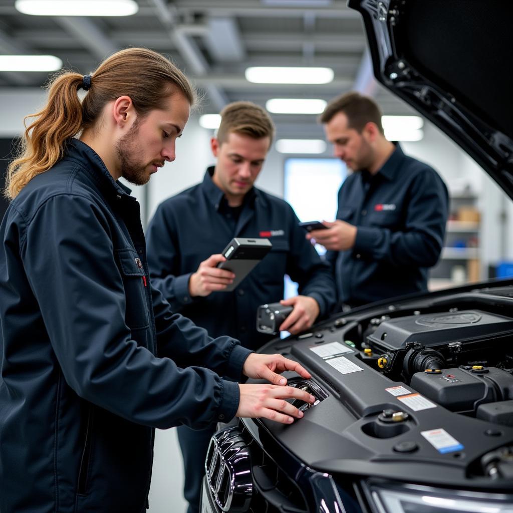 Audi Werkstatt Leverkusen Service Team