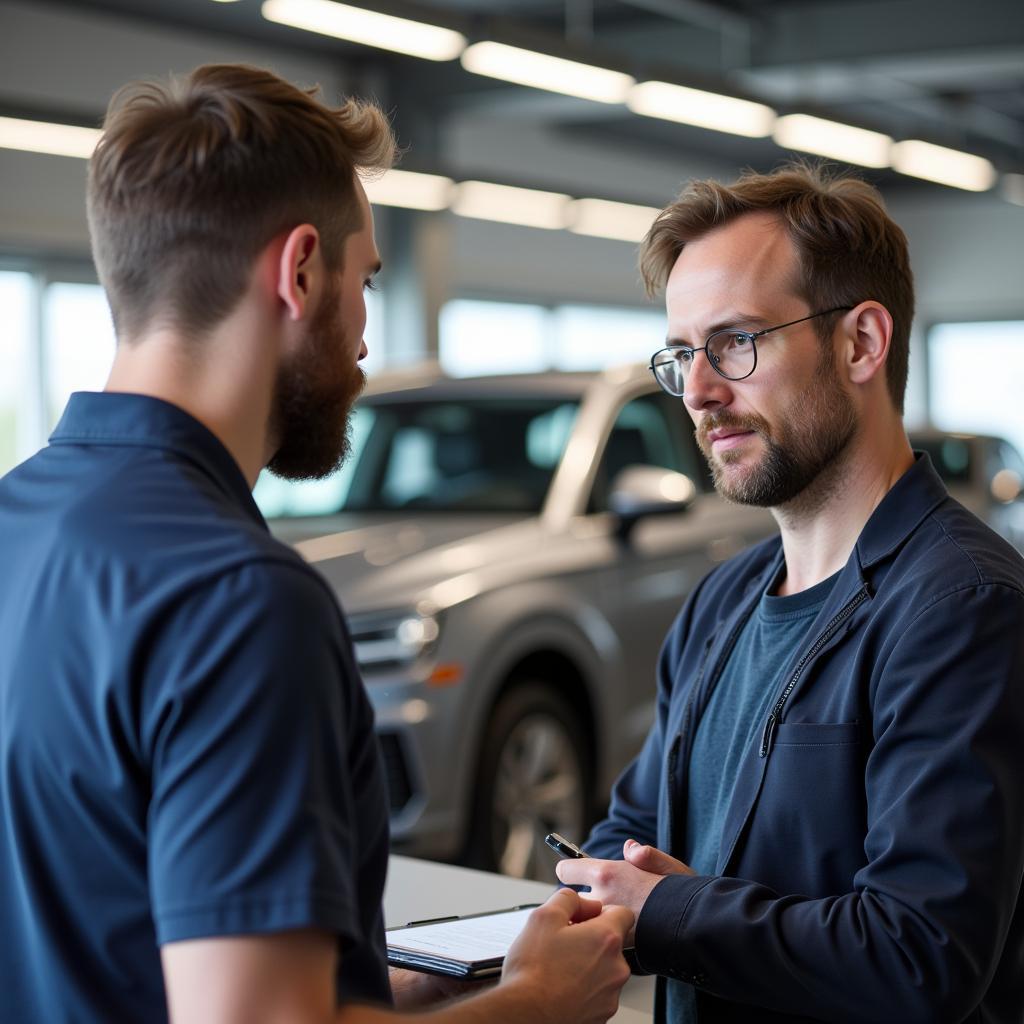 Kompetente Beratung im Audi Zentrum Leverkusen Teiledienst