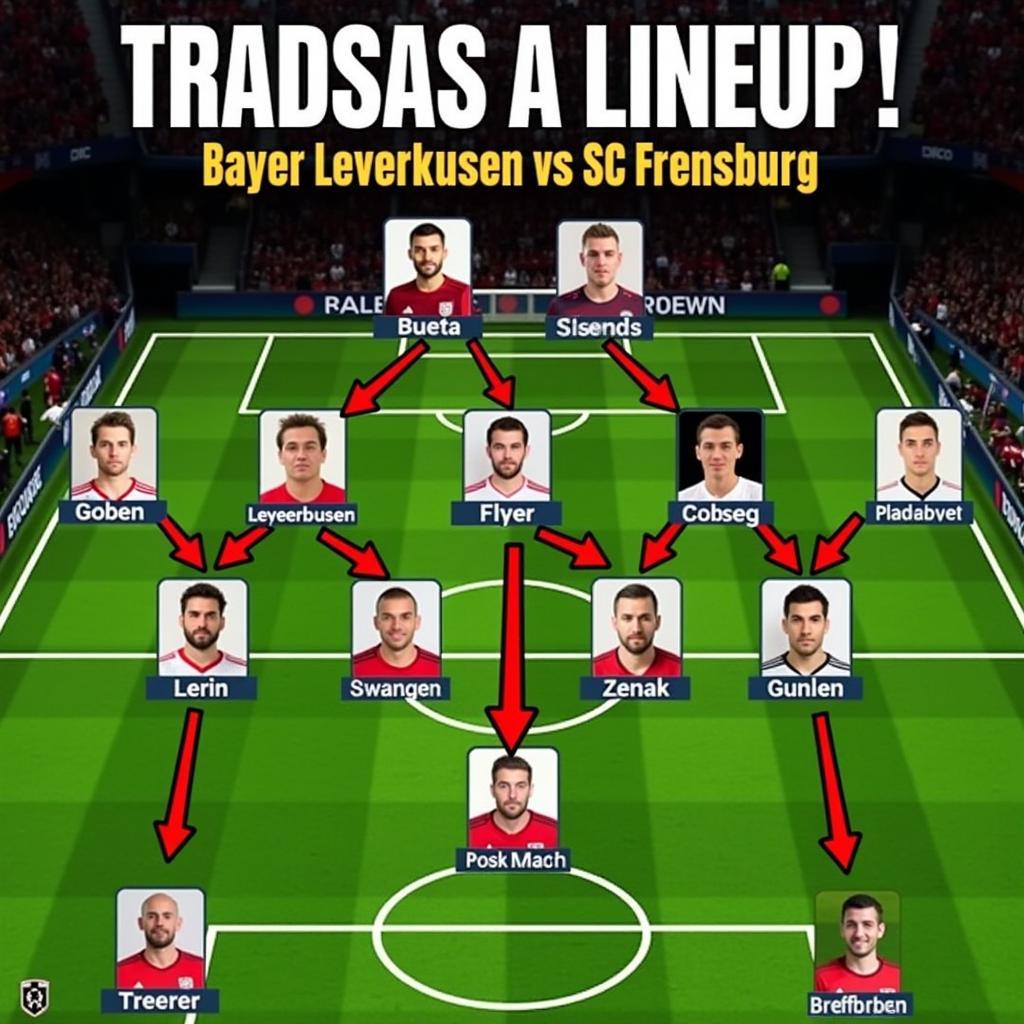 Vorschau auf die mögliche Aufstellung von Bayer Leverkusen gegen den SC Freiburg