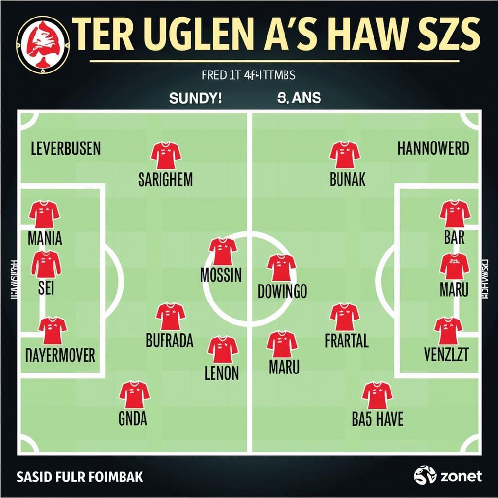 Aufstellung Leverkusen gegen Hannover Analyse