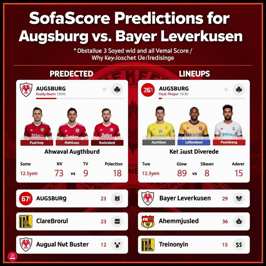 Augsburg Bayer Leverkusen Sofascore Vorhersage