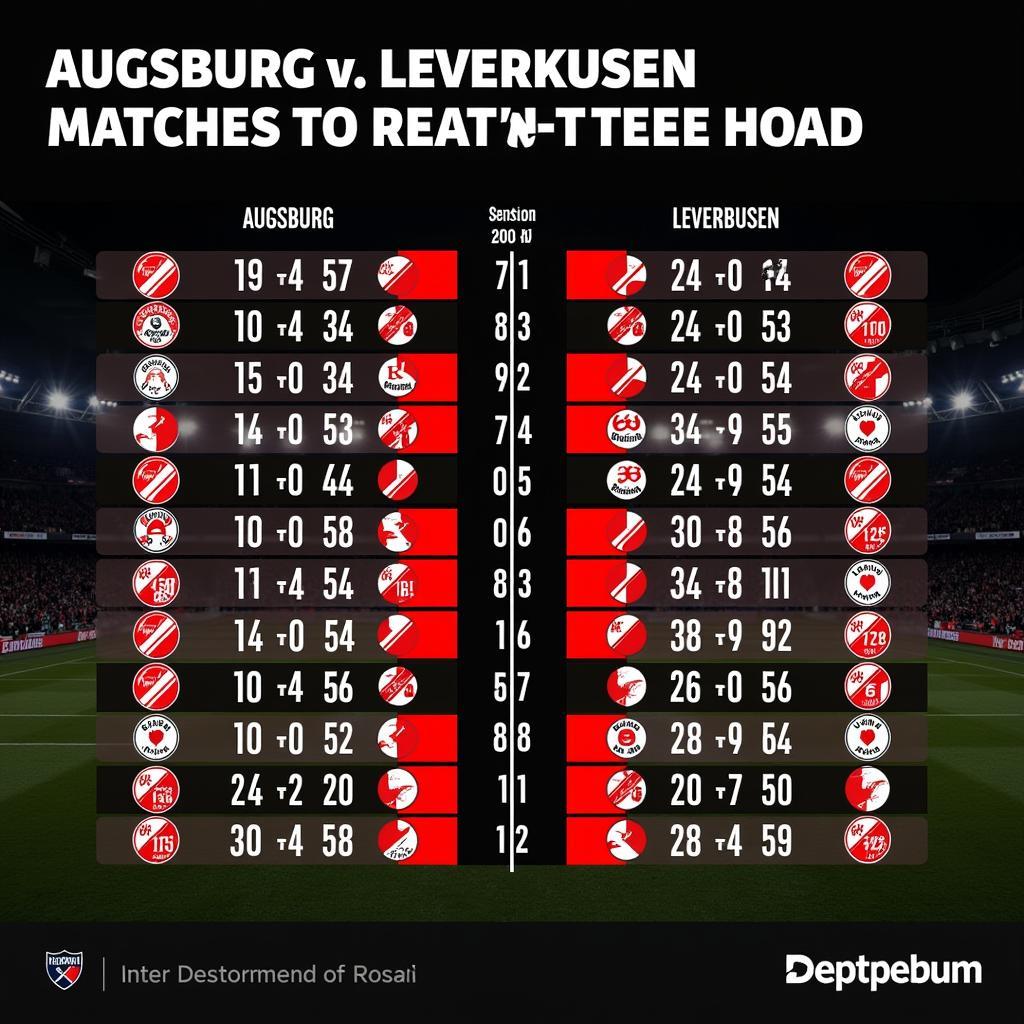 Einfluss der Spiele auf die Tabellenplatzierung