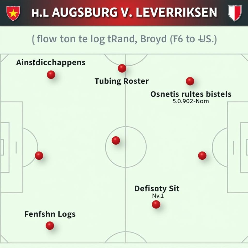 Taktische Analyse des Spiels Augsburg gegen Leverkusen