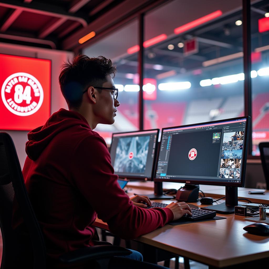 Ausbildung Mediengestalter Digital und Print bei Bayer 04 Leverkusen