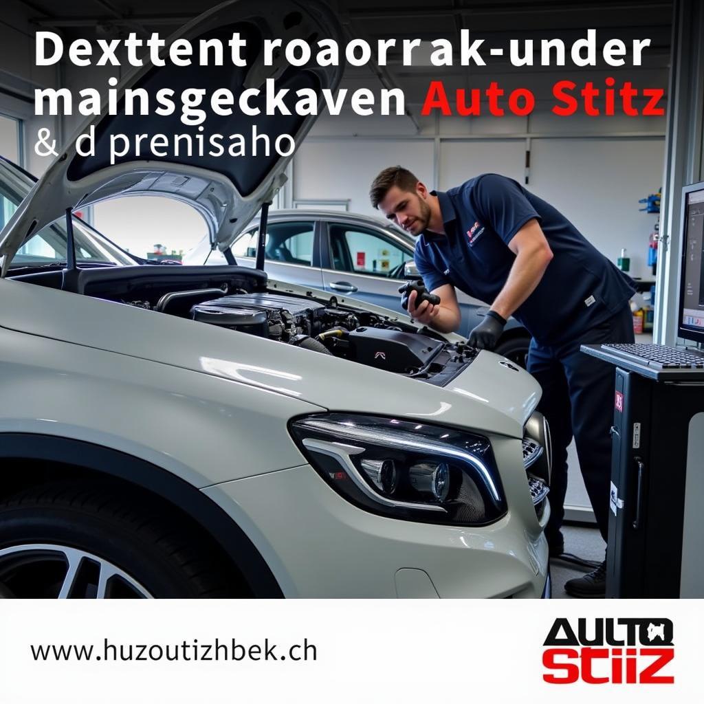 Die hochmoderne Werkstatt von Auto Stitz Leverkusen garantiert professionelle Wartung und Reparatur.