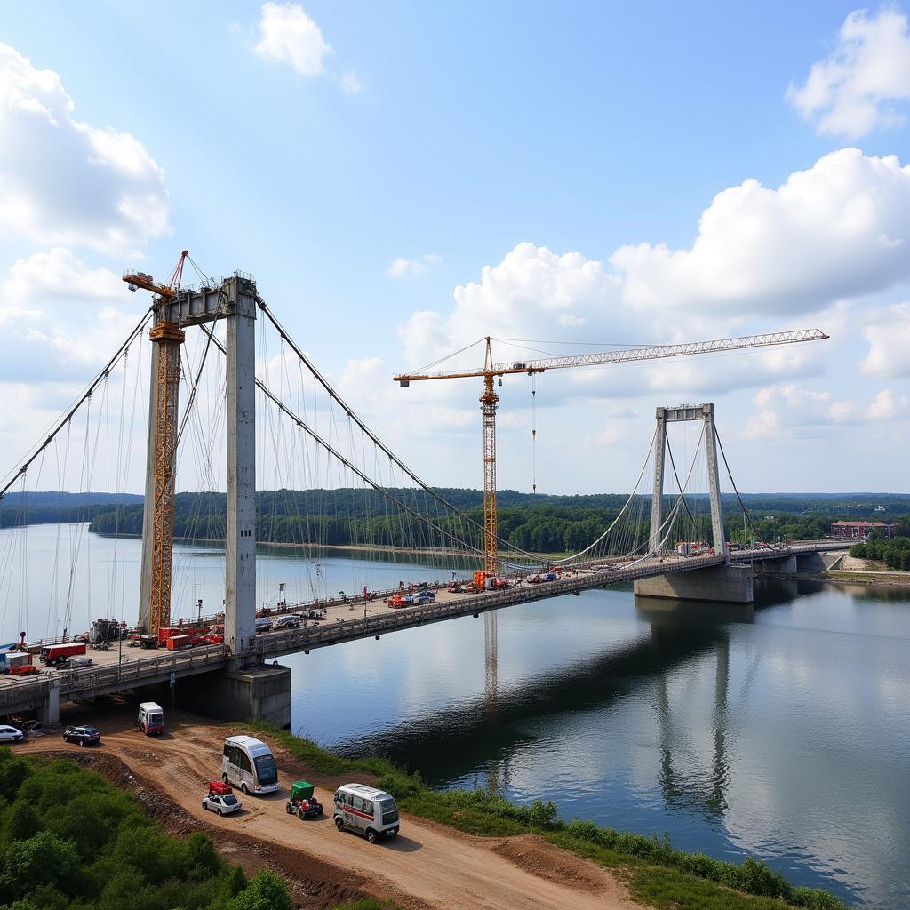 Baufortschritt-der-neuen-Autobahnbrücke-Leverkusen