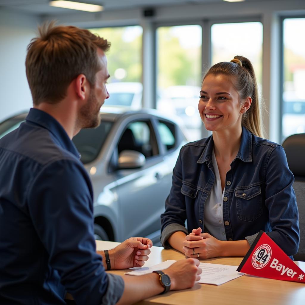 Kompetente Beratung im Autohaus Dresen Leverkusen.