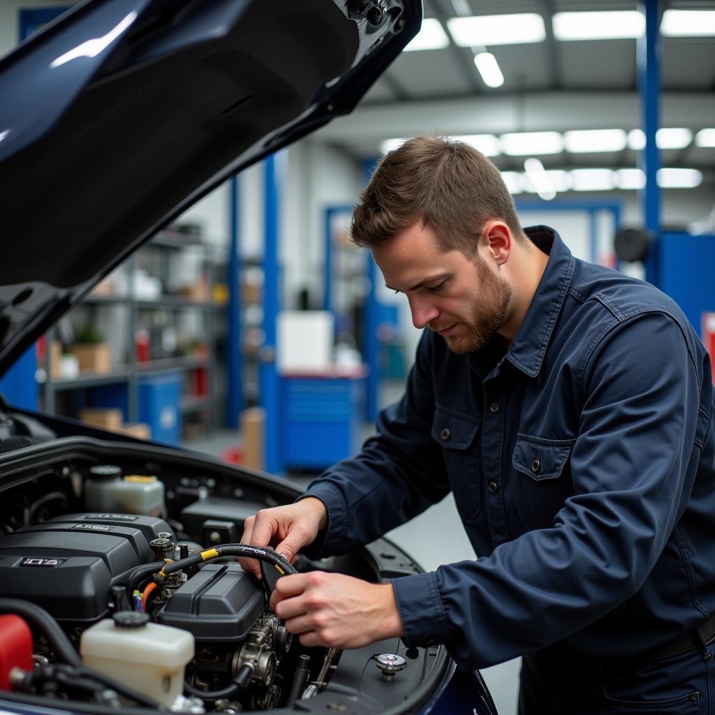 Professionelle Autoreparatur in Leverkusen Wiesdorf