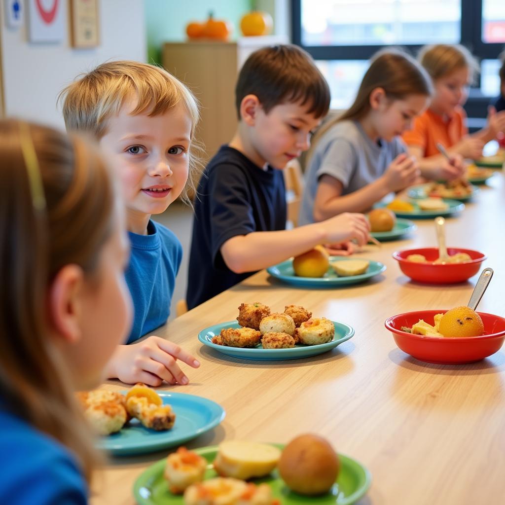 AWO Kita Ringstraße Leverkusen Mittagessen