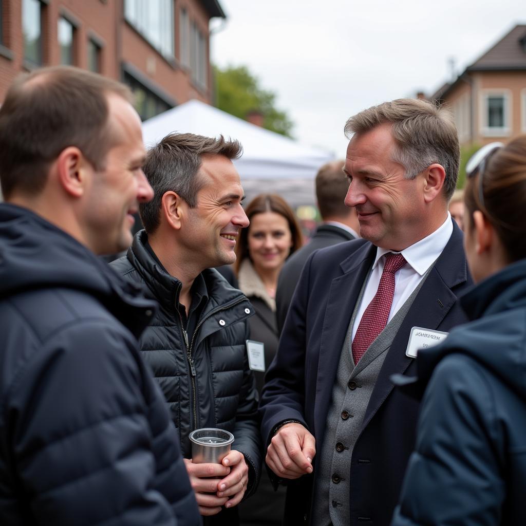 AWO Leverkusen Geschäftsführer in der Gemeinde