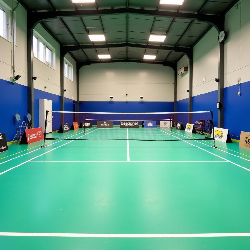 Badmintonhalle mieten in Leverkusen Bürrig