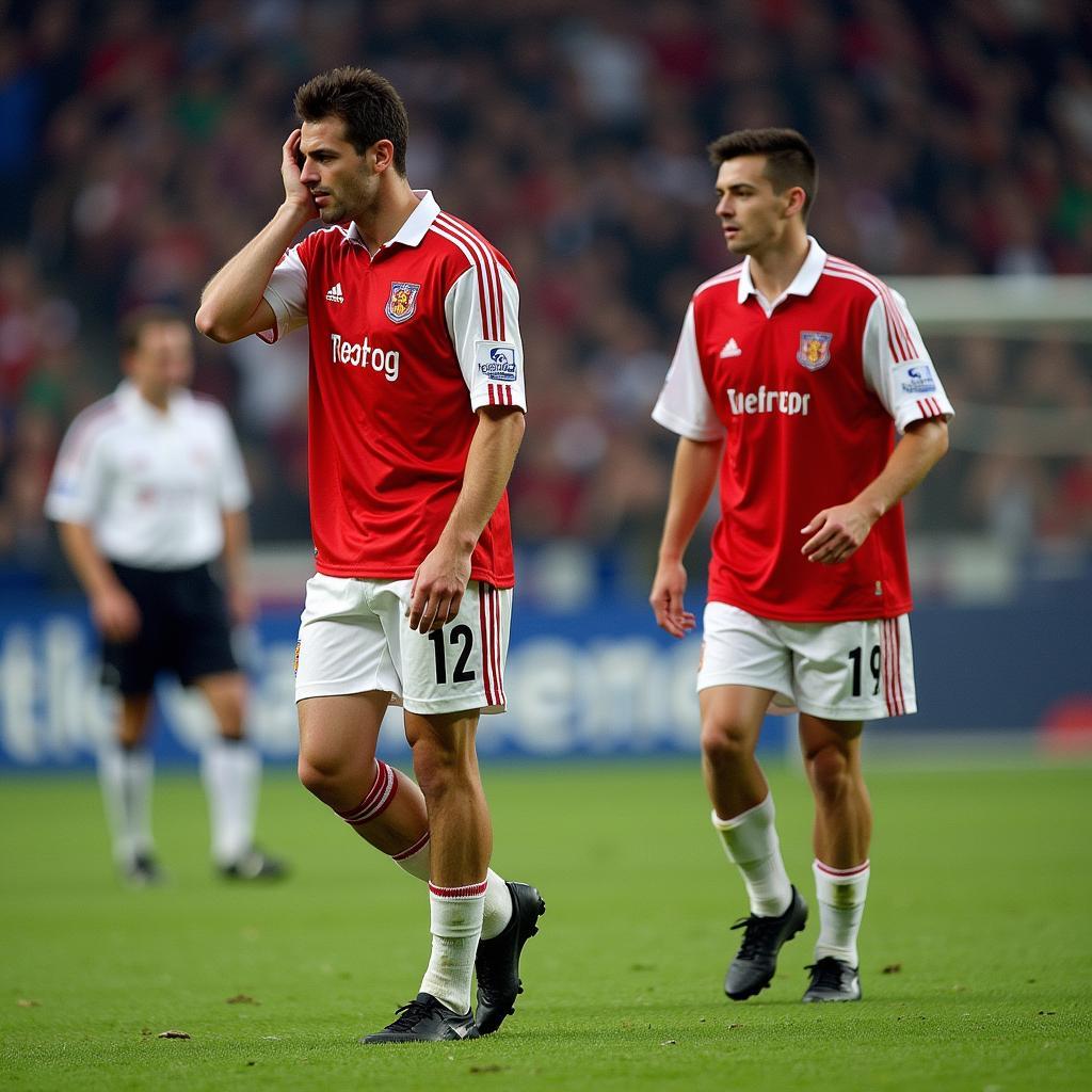 Ballack Eigentor Unterhaching 2000: Das dramatische Eigentor von Michael Ballack im Spiel gegen Unterhaching.