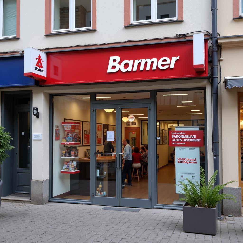 Öffnungszeiten der Barmer Filiale in Leverkusen