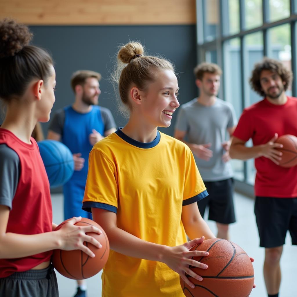 Inklusives Basketballtraining in Leverkusen