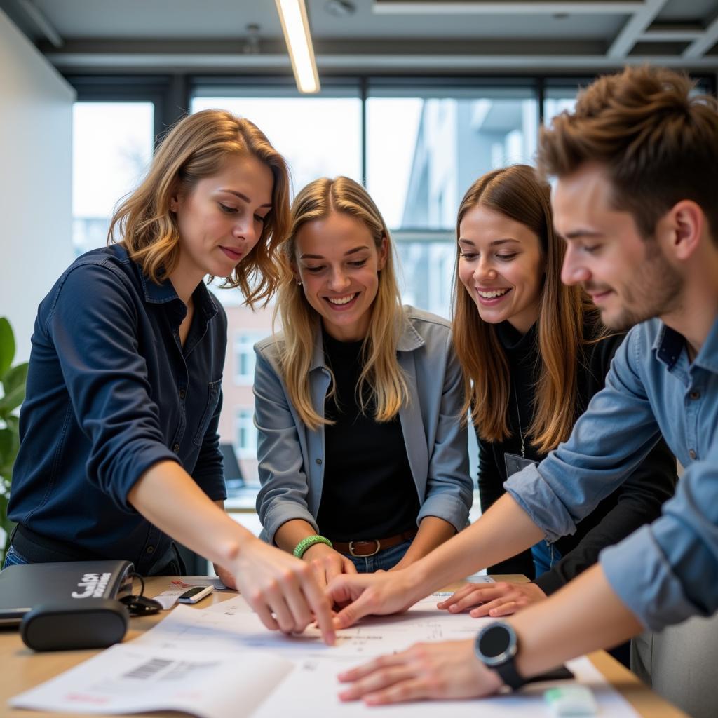 Teamwork bei Bauhaus Leverkusen