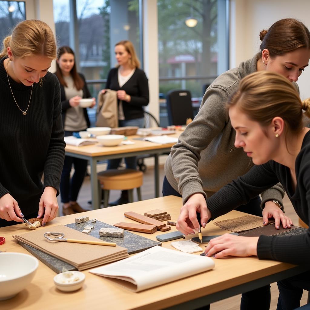 Workshop zur Bauhaus Leverkusen Womens Night