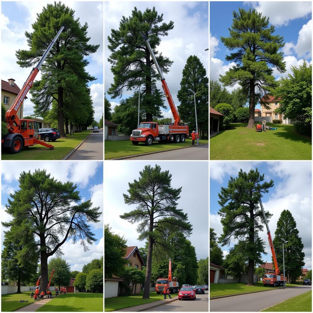 Sichere Baumfällung in Leverkusen