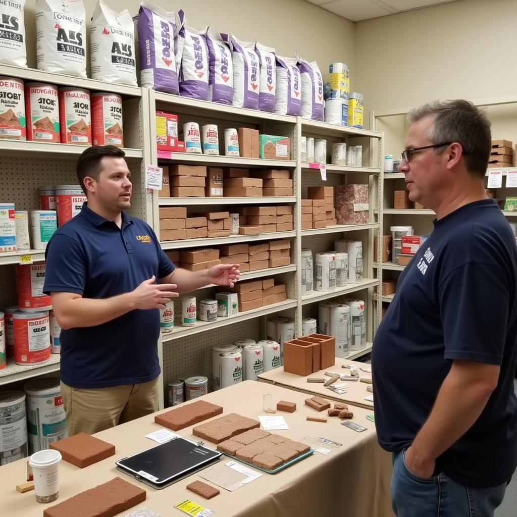 Fundament und Mauerwerk Materialien im Baustoffshop Leverkusen