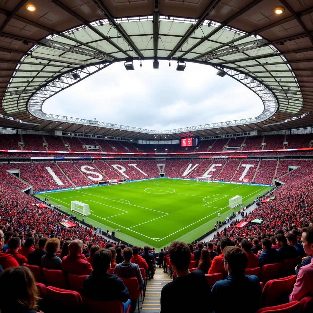 BayArena: Der perfekte Aussichtspunkt für Leverkusen Fans