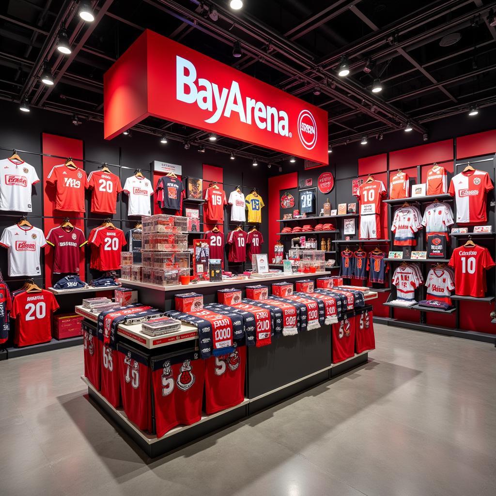 Fanshop in der BayArena