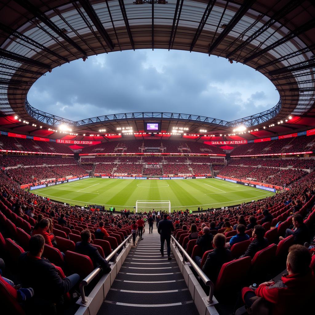 BayArena in Leverkusen: Heimspielstätte von Bayer 04 Leverkusen