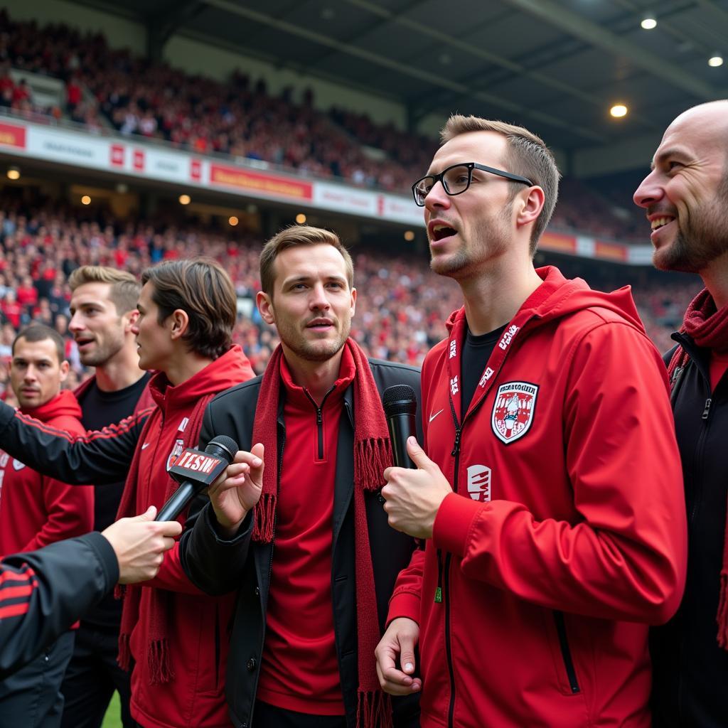 Bayer 04 Fans Stadion Radio Leverkusen Reportage