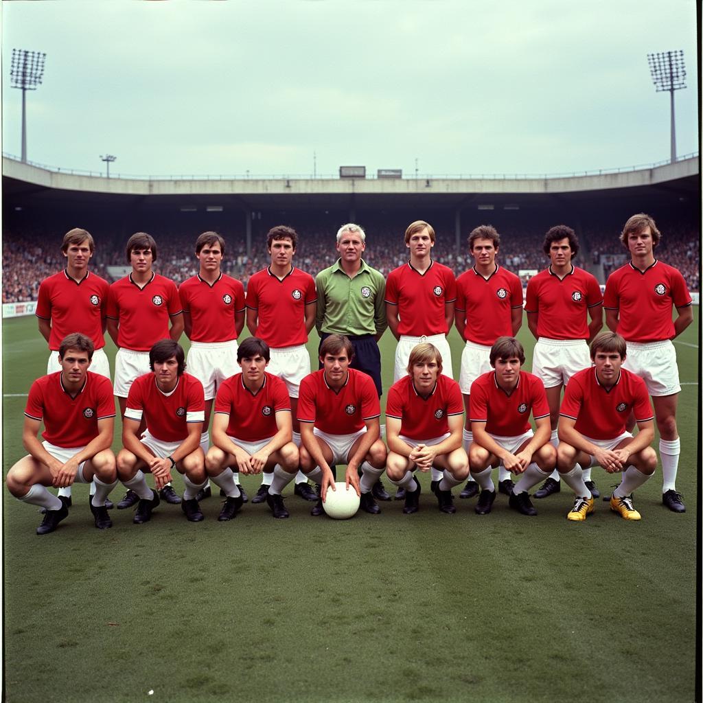 Bayer 04 Leverkusen Mannschaft 1973