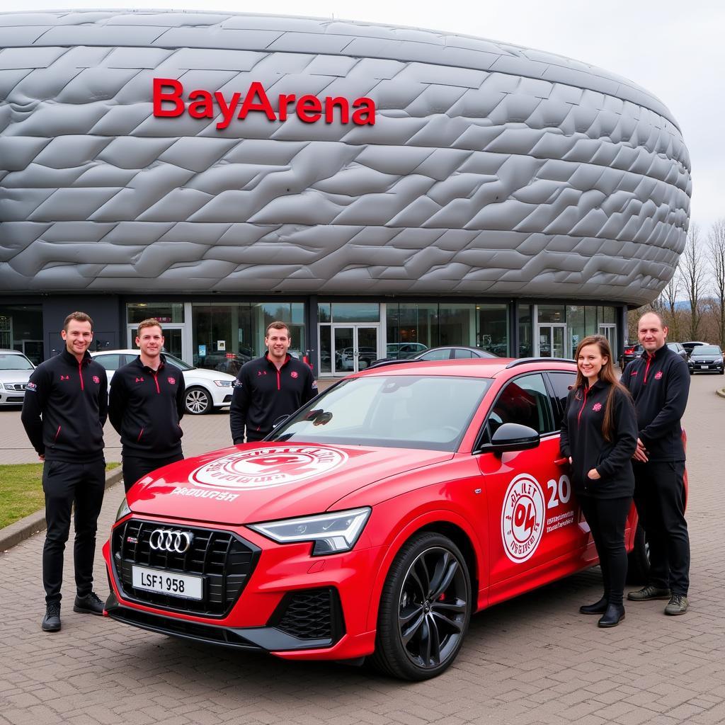 Bayer 04 Leverkusen und Audi Partnerschaft