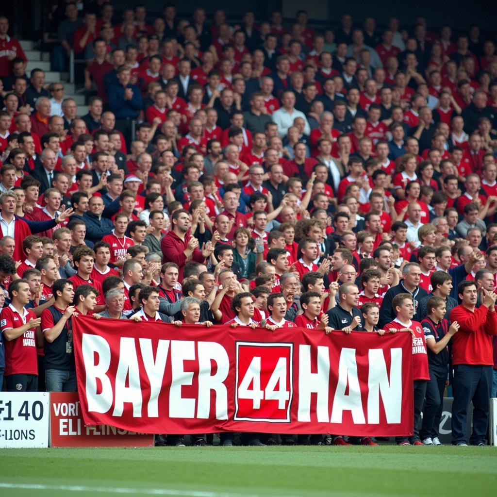 Bayer 04 Leverkusen Fans 1988/89