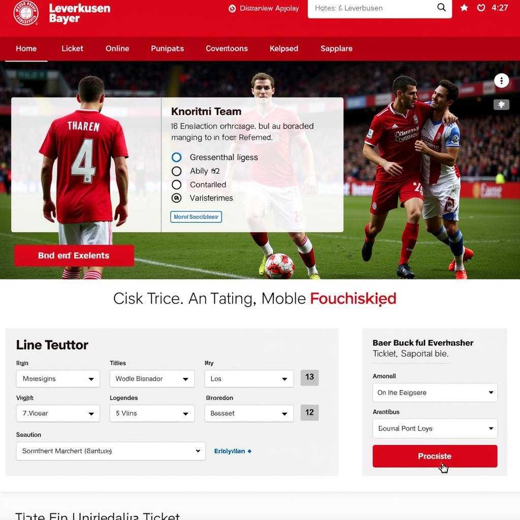 Online Ticketkauf Bayer 04 Leverkusen