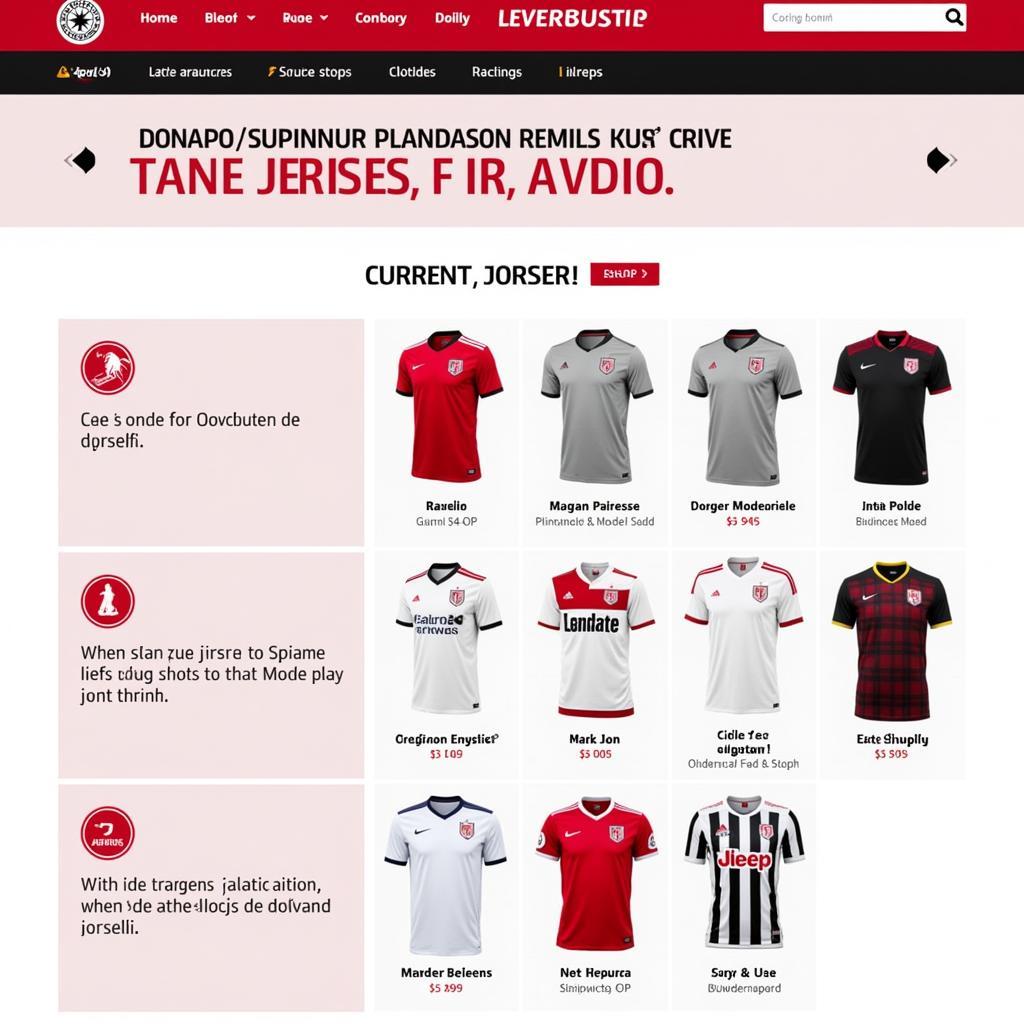 Online-Shop für Bayer 04 Leverkusen Trikots