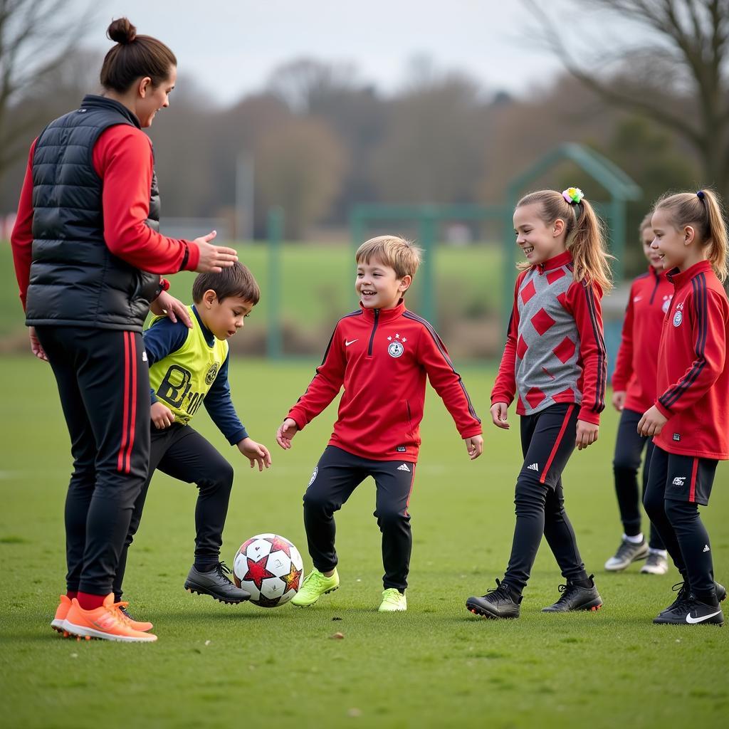 Bayer Leverkusen Bambini Training