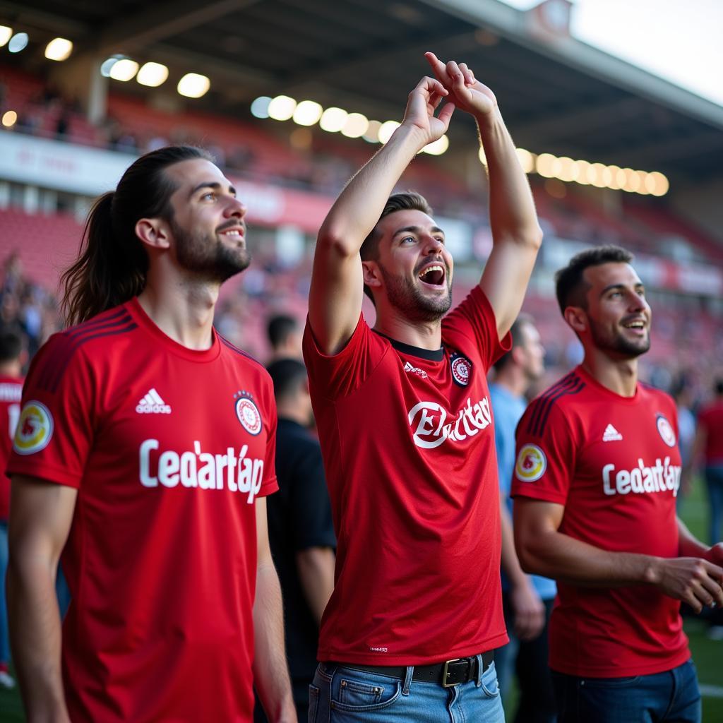 Bayer Leverkusen Castore Trikot Fans