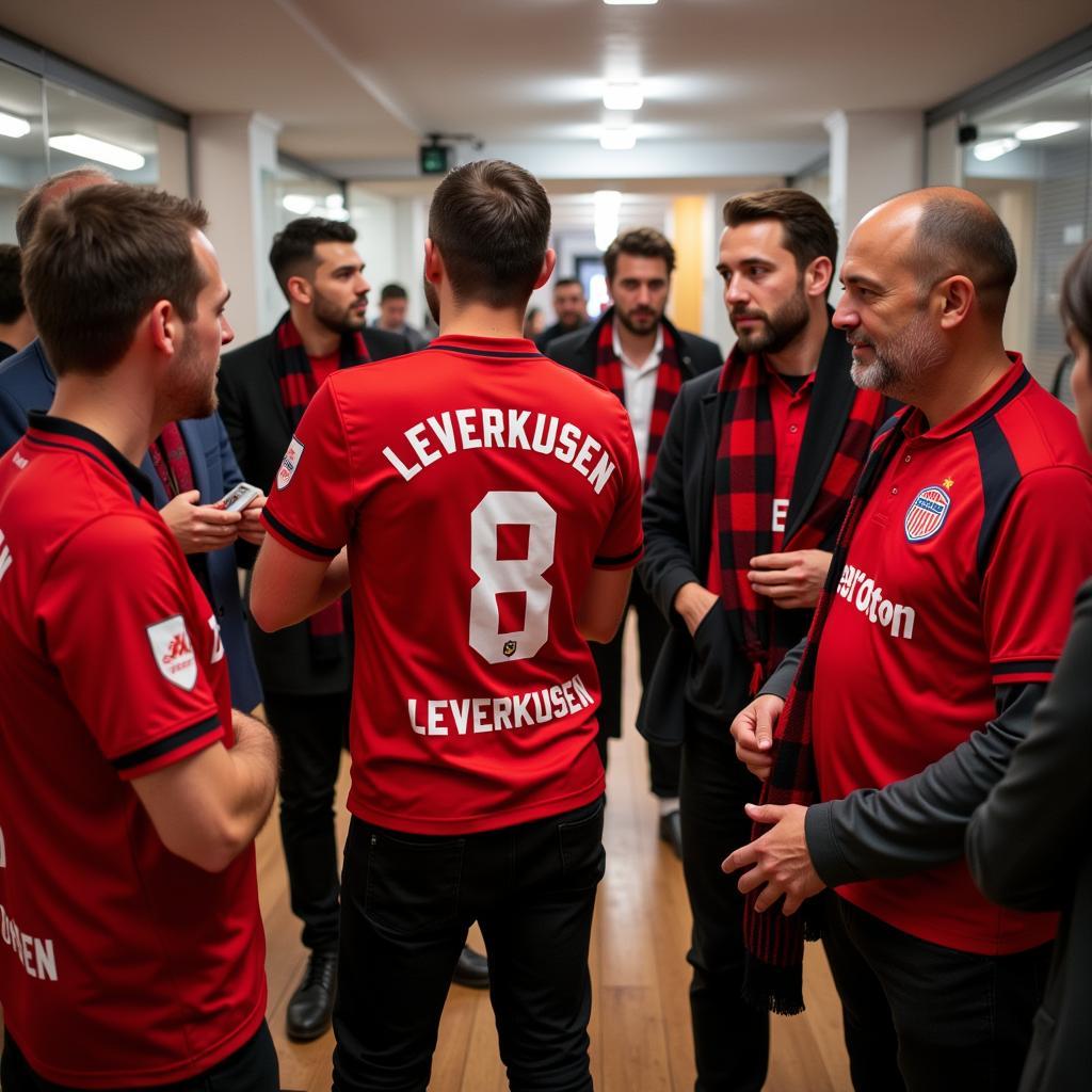 Bayer Leverkusen Fanclub Treffen in Nordrhein-Westfalen